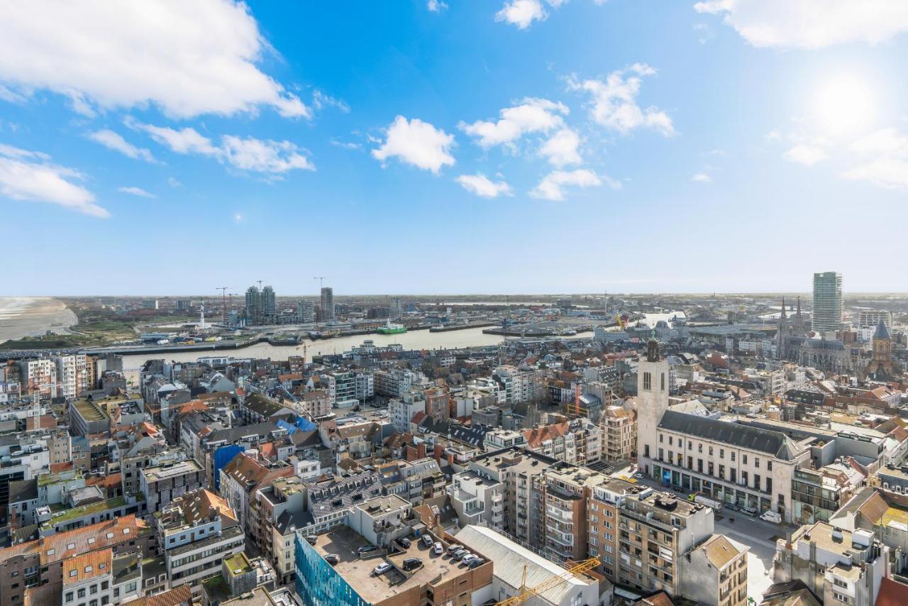 Skyline App 5P Met Prachtige Uitzichten & Terras Apartment Ostend Exterior photo